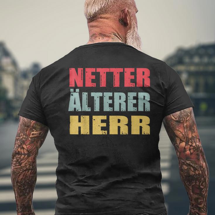 Lustiger Papa Undater Herrenatertagatertagsgeschenk T-Shirt mit Rückendruck Geschenke für alte Männer