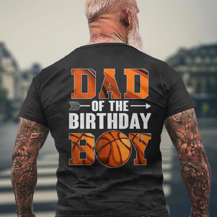 Lustigerater Des Geburtstags Junge Basketballater Papa T-Shirt mit Rückendruck Geschenke für alte Männer