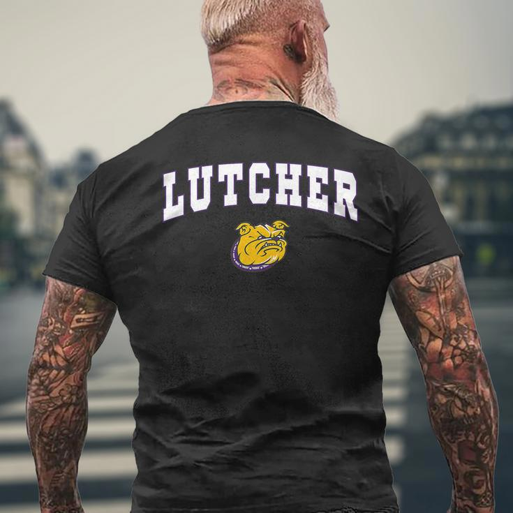 Lutcher High School Bulldogs C2 Mens Back Print T-shirt Gifts for Old Men