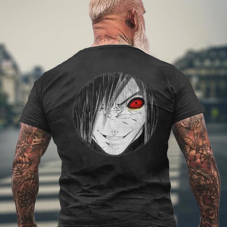 Madara Rinnegan Eyes Men's T-shirt Back Print Gifts for Old Men