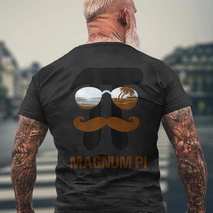 Magnum Pi For Math And Physics Science Teachers Father's Day Men's T-shirt Back Print Gifts for Old Men