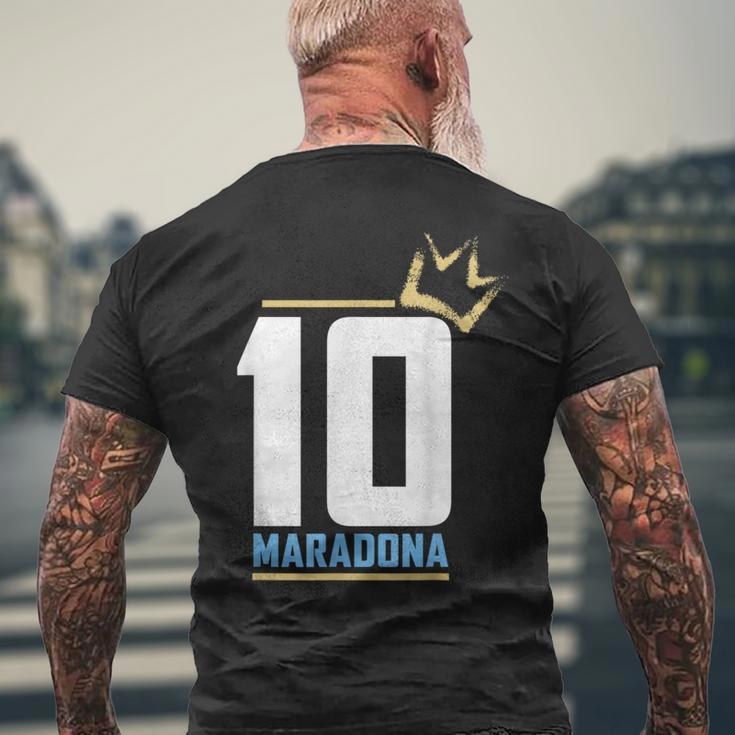 Maradona Sueno Bendito El 10 T-Shirt mit Rückendruck Geschenke für alte Männer