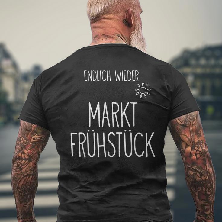 Marktfrühstück For All Mainzer S T-Shirt mit Rückendruck Geschenke für alte Männer