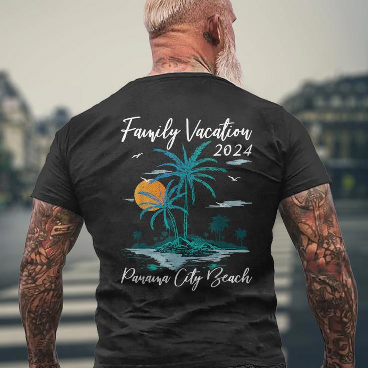 Matching Family Vacation 2024 Florida Panama City Beach Men's T-shirt Back Print Gifts for Old Men