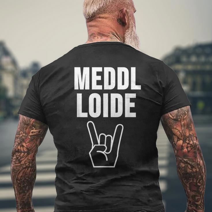 Meddl Loide Ehrenhaider T-Shirt mit Rückendruck Geschenke für alte Männer