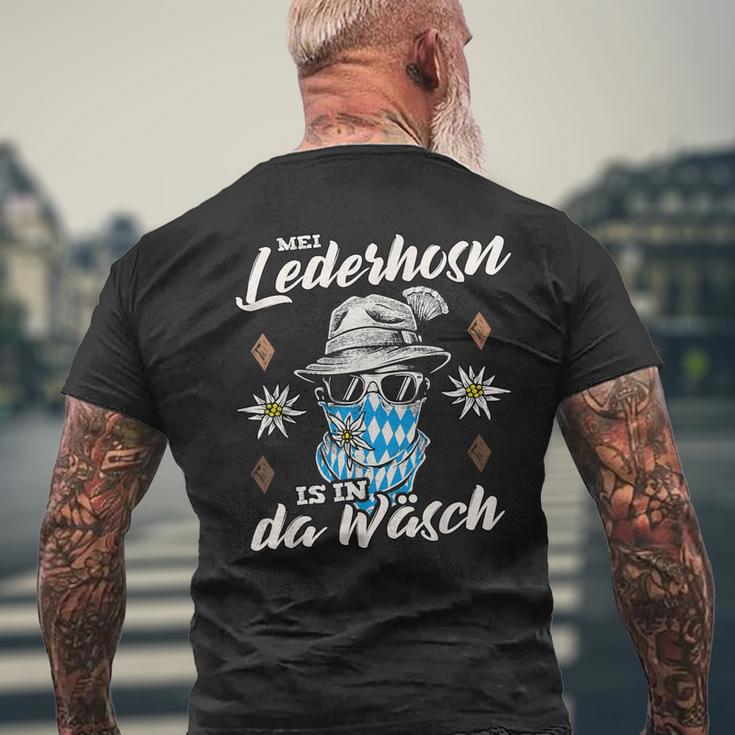 Mei Lederhosn Costume Oktoberfest T-Shirt mit Rückendruck Geschenke für alte Männer