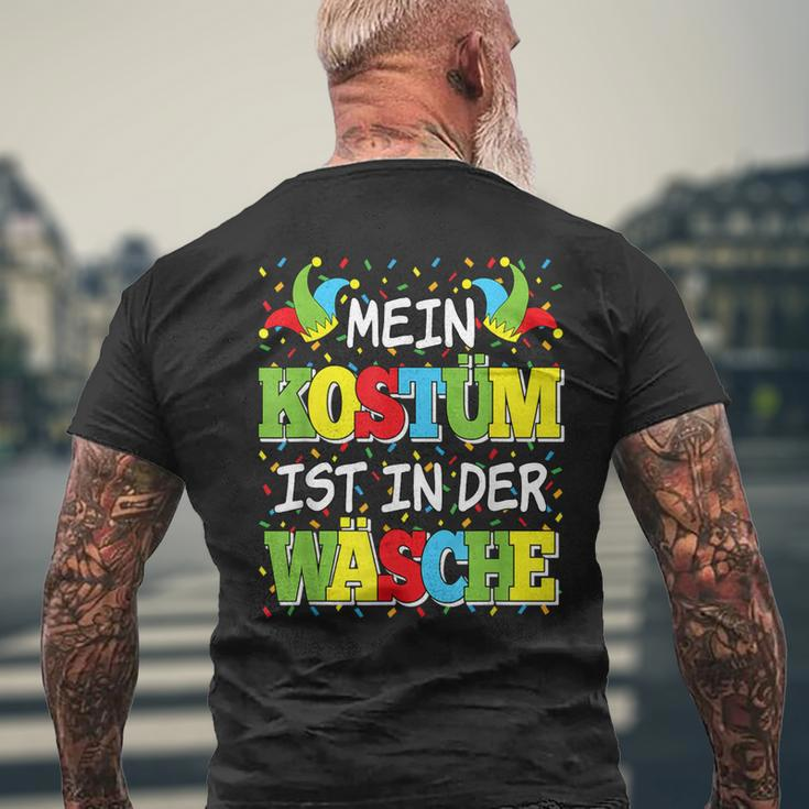Mein Kostüm Ist In Der Wäsche German Language T-Shirt mit Rückendruck Geschenke für alte Männer