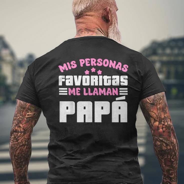 Meine Lieblingspersonen Ich Rufe Papa Für Eltern An T-Shirt mit Rückendruck Geschenke für alte Männer