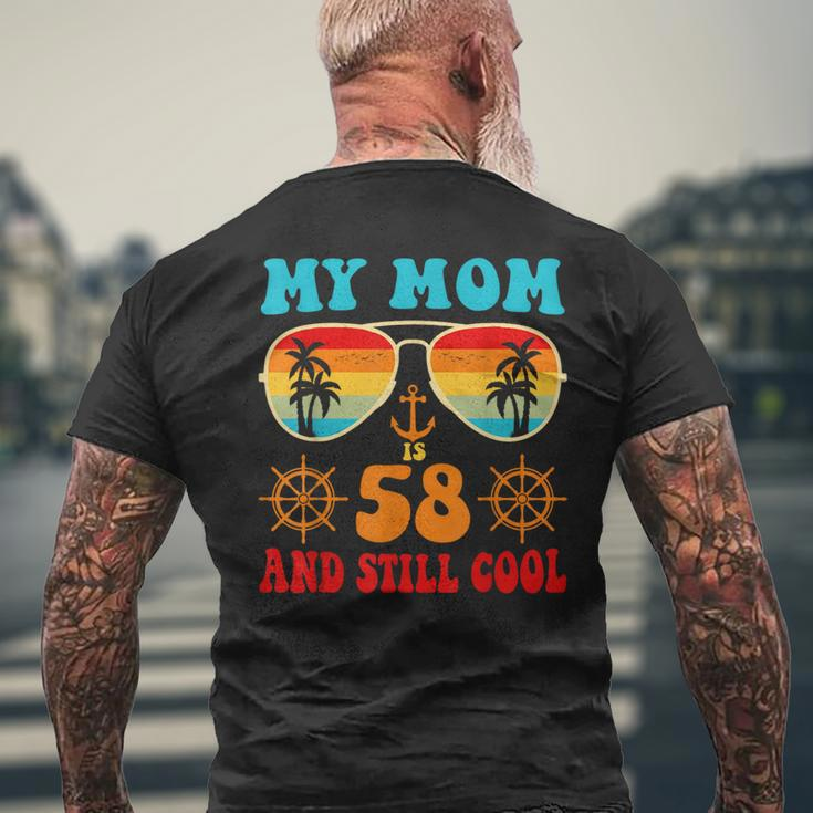 Meine Mutter Ist 58 Und Immer Noch Coolintage Cruise 58 Geburtstag Lustig T-Shirt mit Rückendruck Geschenke für alte Männer
