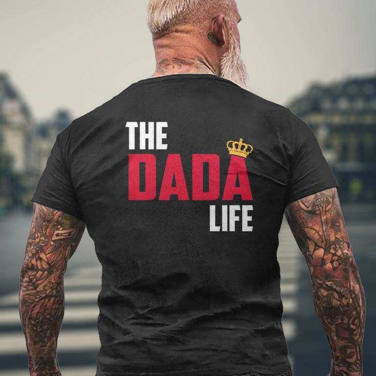 Mens The Dada Life Awesome Father's Day Mens Back Print T-shirt Gifts for Old Men