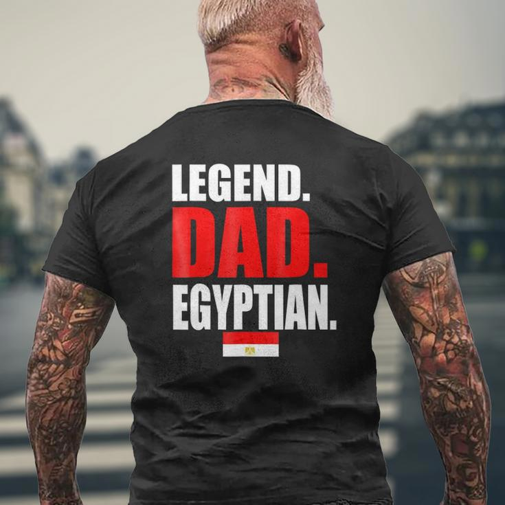 Mens Storecastle Legend Dad Egyptian Egypt Flag Gifsthirt Mens Back Print T-shirt Gifts for Old Men