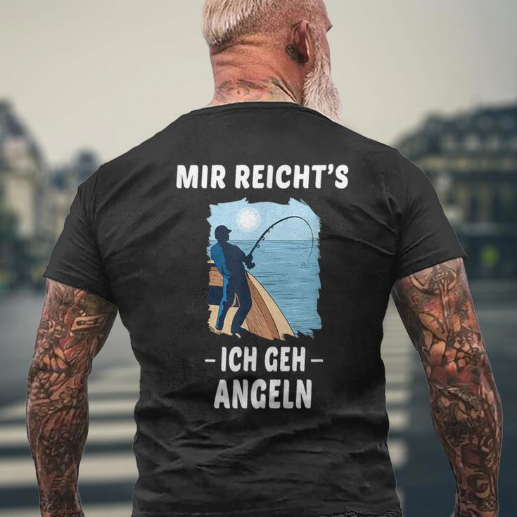 Mir Reichts Ich Geh Angeling Mir Reichts Ich S T-Shirt mit Rückendruck Geschenke für alte Männer