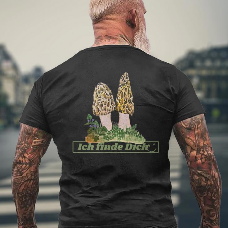 Morchel 'Ich Finde Dich T-Shirt mit Rückendruck Geschenke für alte Männer