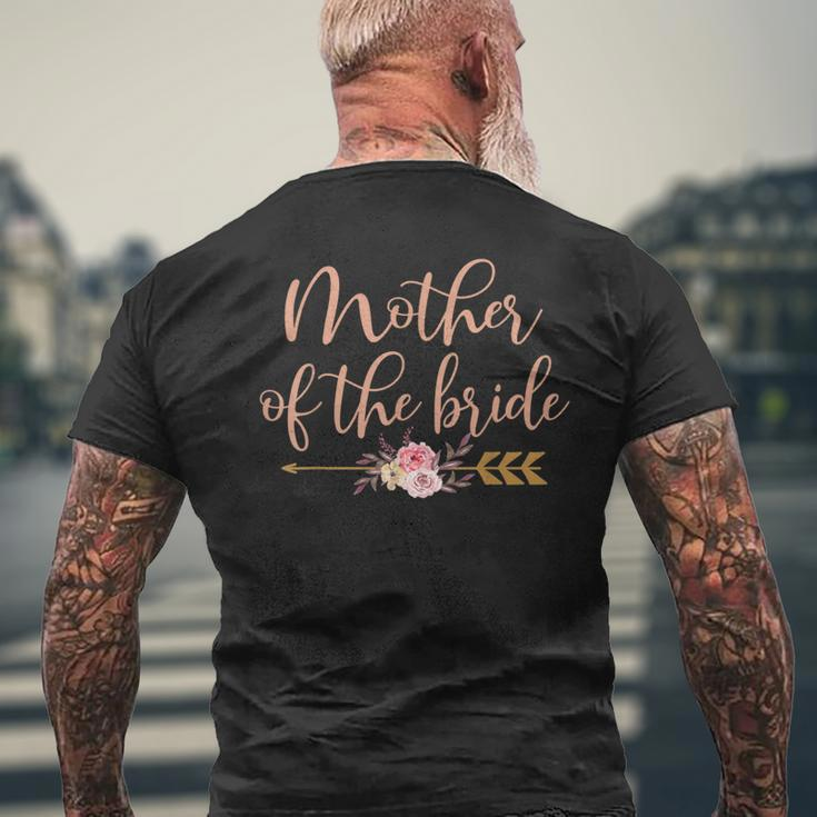 Mother Of The Bride Bridal Shower Wedding Party Men's T-shirt Back Print Gifts for Old Men