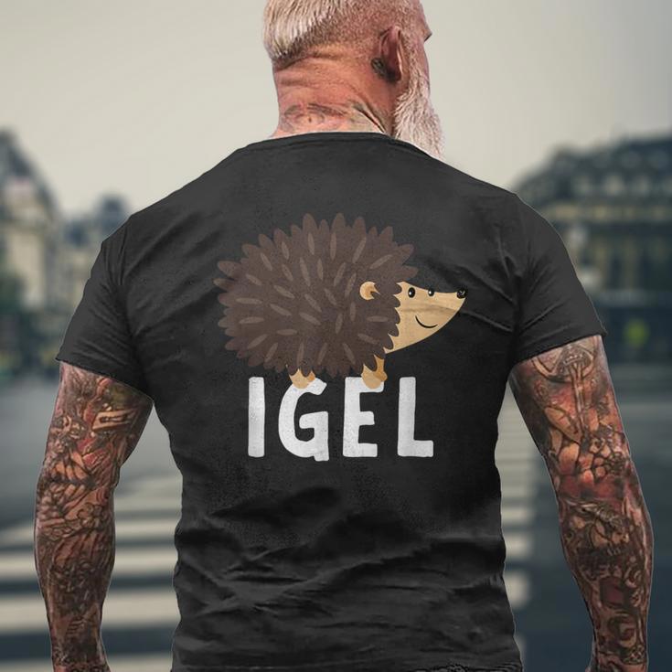 Nettes Igel Geschenk Für Jungen Oder Mädchen T-Shirt mit Rückendruck Geschenke für alte Männer