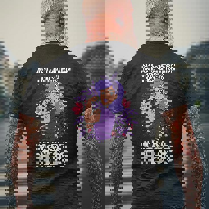 Nos Lo Quitaron Todo Incluso El Miedo 8 Marzo Día De La Muje Camiseta Hombre Estampado Espalda Regalos para ancianos
