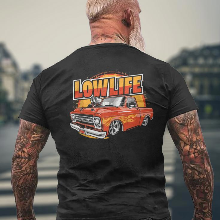 Obs Lowered Car Square Body Pickup Trucks Lowered Truck Men's T-shirt Back Print Gifts for Old Men