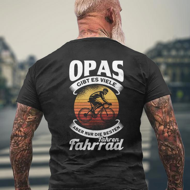 Opas Gibt Es Viele Besten Fahren T-Shirt mit Rückendruck Geschenke für alte Männer