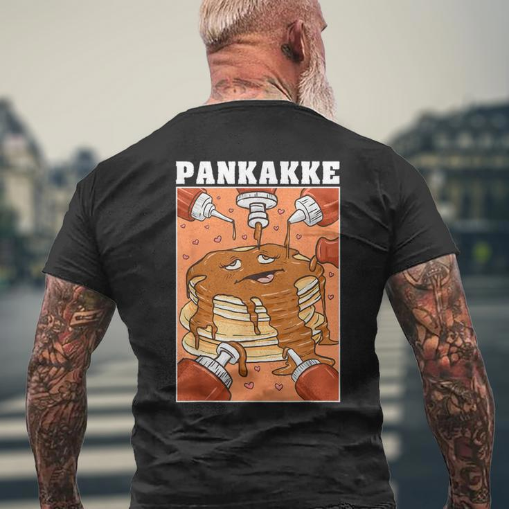 Pankakke Naughty Pancake Bukakke Ecchi Hentai Pun Men's T-shirt Back Print Gifts for Old Men