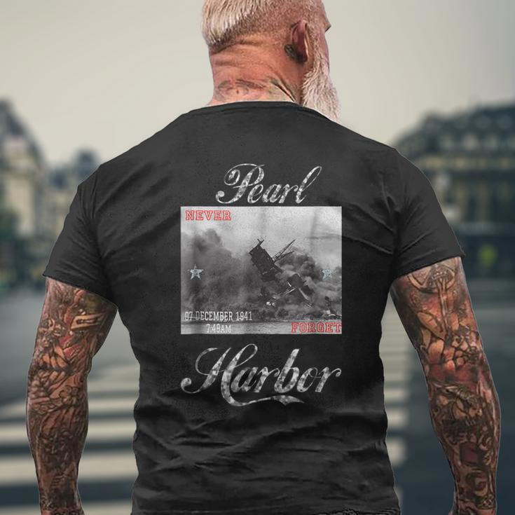 Pearl HarborNavy Veteran Men's T-shirt Back Print Gifts for Old Men