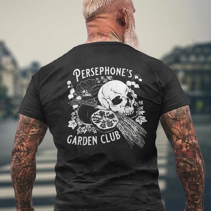 Persephone's Garden Club T-Shirt mit Rückendruck Geschenke für alte Männer