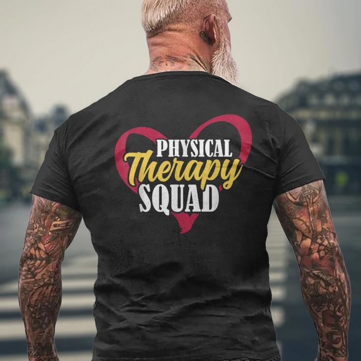 Physical Therapists Rehab Directors Physical Therapy Squad Men's T-shirt Back Print Gifts for Old Men