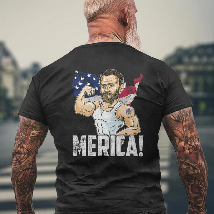 President Ulysses S Grant Merica 4Th Of July Party Mens Back Print T-shirt Gifts for Old Men