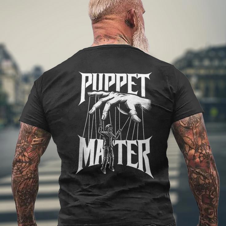 Puppet Master Ventriloquist Ventriloquism Pupper Master Men's T-shirt Back Print Gifts for Old Men