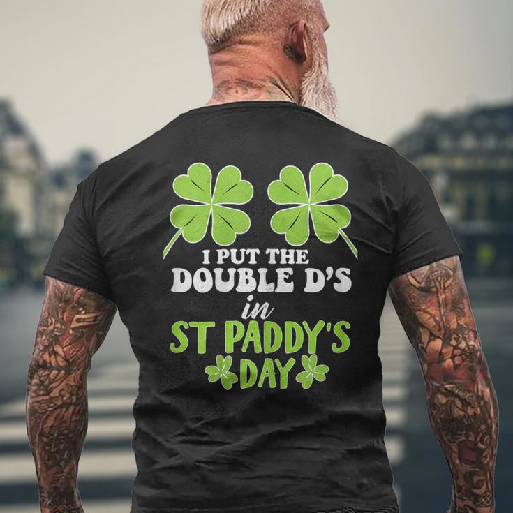 I Put The Double D's In St Paddy's Day Men's T-shirt Back Print Gifts for Old Men