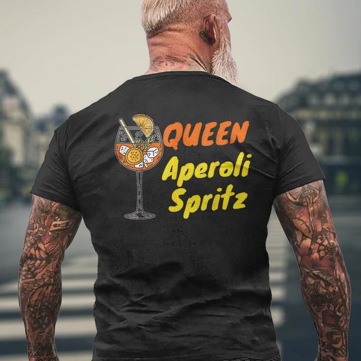 Queen Aperoli Spritz Summer Drink Spritz T-Shirt mit Rückendruck Geschenke für alte Männer