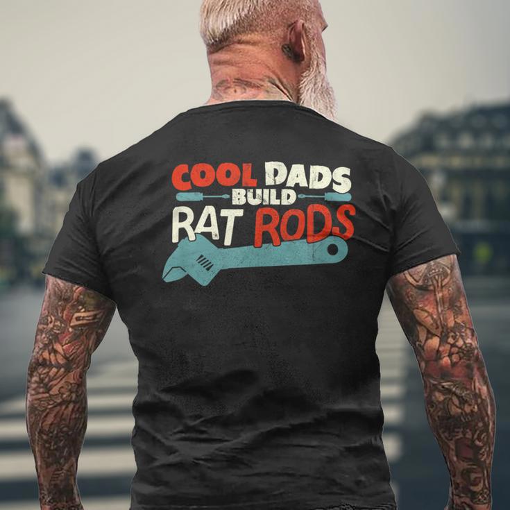 Race Car Technician Cool Dads Build Rat Rods Men's T-shirt Back Print Gifts for Old Men