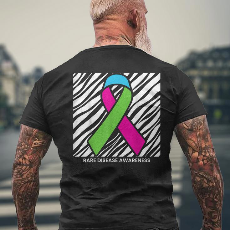 Rare Disease Awareness Rare Disease Day 2024 Men's T-shirt Back Print Gifts for Old Men