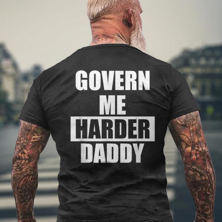 Regiere Mich Härter Papa T-Shirt mit Rückendruck Geschenke für alte Männer