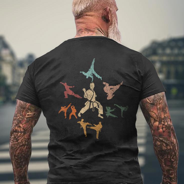 Retro Karate T-Shirt mit Rückendruck Geschenke für alte Männer