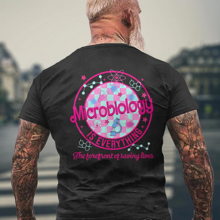 Retro Lab Week 2024 Laboratory Microbiology Team Scientist Men's T-shirt Back Print Gifts for Old Men