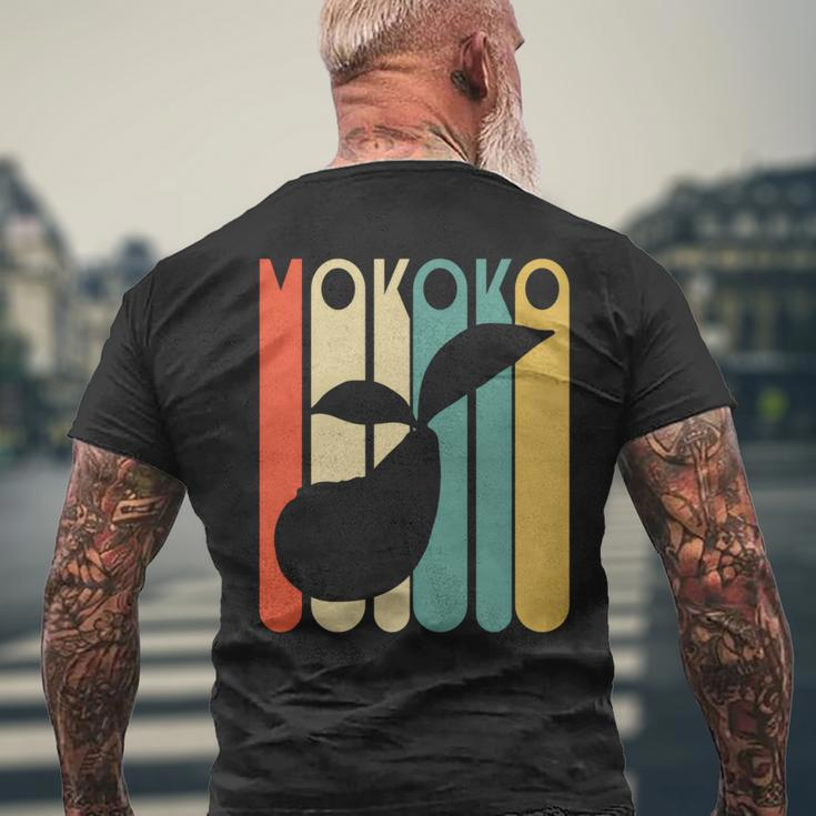 Retro Mokoko Seeds Vintage Gaming Men's T-shirt Back Print Gifts for Old Men