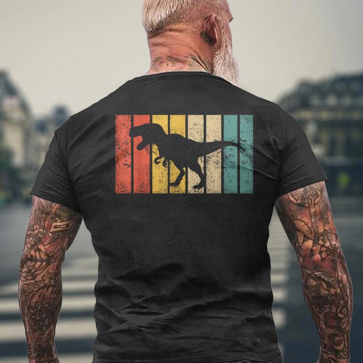 Retro Trex Dino Tyrannosaurus Dinosaur -Intage T-Rex T-Shirt mit Rückendruck Geschenke für alte Männer