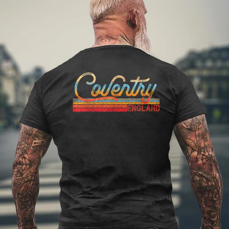 Retro Vintage Coventry Vintage 80S Style Coventry England Men's T-shirt Back Print Gifts for Old Men