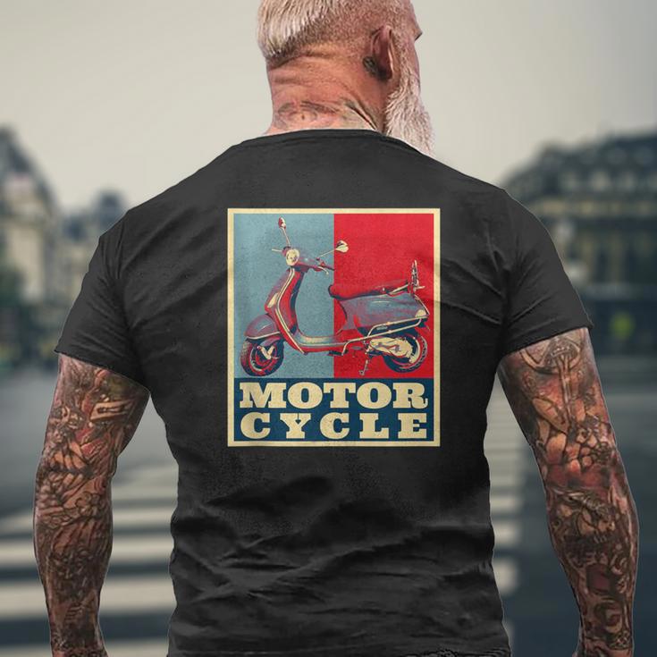 Retrointage Motorrad Herren Jungen Papa Biker Rider Bike T-Shirt mit Rückendruck Geschenke für alte Männer