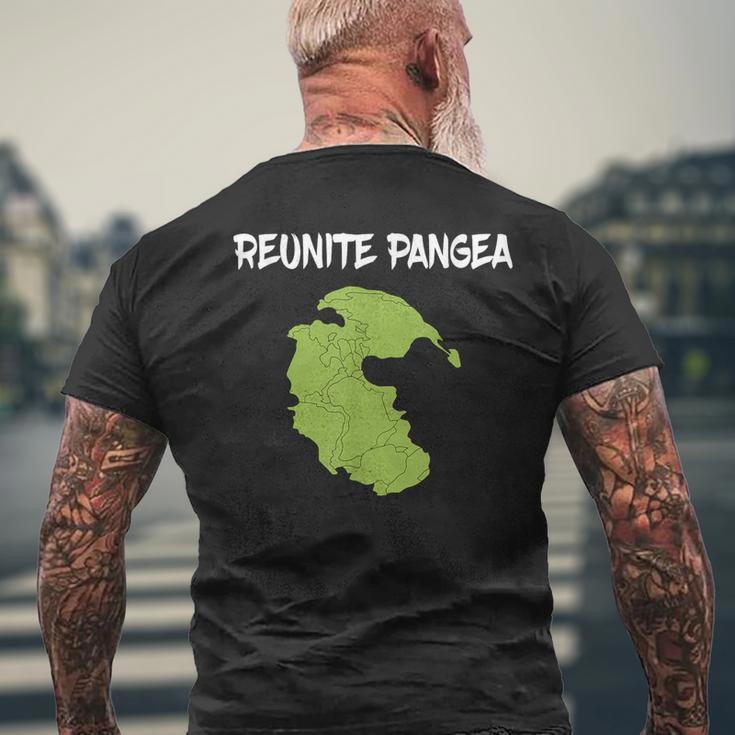 Reunite Pangea Earth Science Geologist Geology Men's T-shirt Back Print Gifts for Old Men