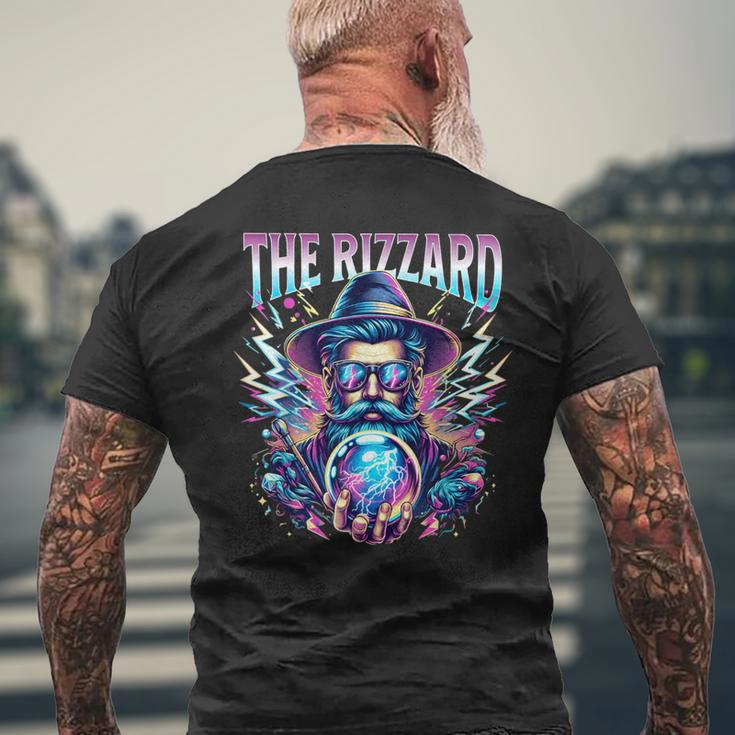 The Rizzard Rizz Wizard Meme Rizz Men's T-shirt Back Print Gifts for Old Men