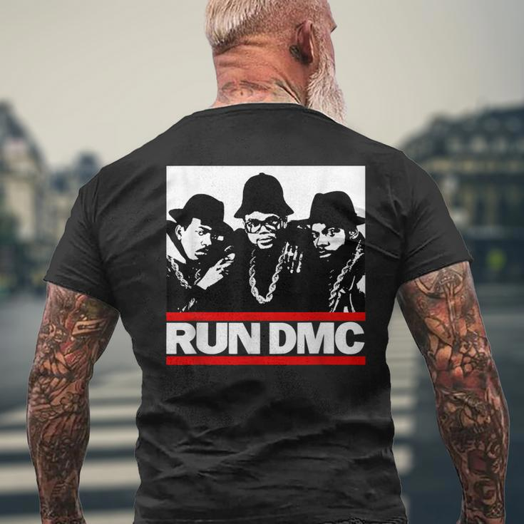 Run Dmc Trio Silhouette T-Shirt mit Rückendruck Geschenke für alte Männer