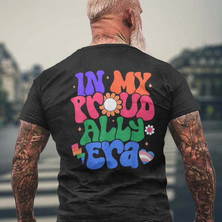 You Are Safe With Me In My Proud Ally Era Men's T-shirt Back Print Gifts for Old Men