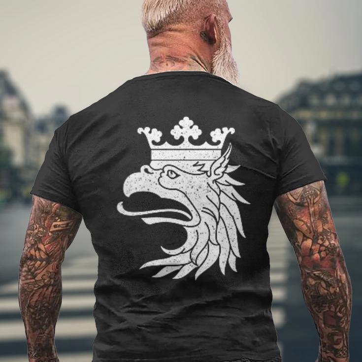 Scania Sweden Griffin Flag T-Shirt mit Rückendruck Geschenke für alte Männer