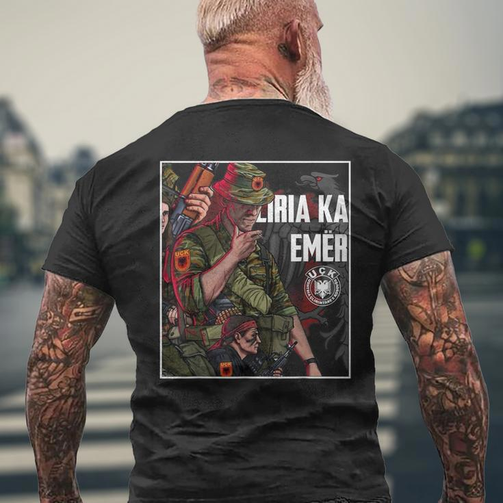 Schwarzes Kurzärmliges Herren-T-Kurzärmliges Herren-T-Shirt Militärmotiv & Schriftzug, Soldaten Design Geschenke für alte Männer