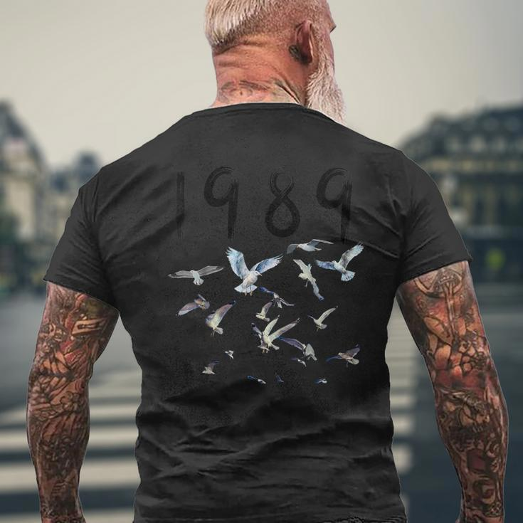 Seagull In The Sky 1989 Men's T-shirt Back Print Gifts for Old Men