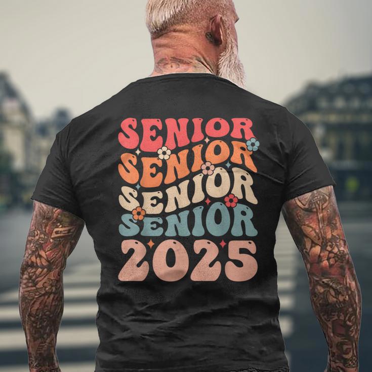 Senior 2025 Class Of 2025 Seniors Graduation 2025 Men's T-shirt Back Print Gifts for Old Men