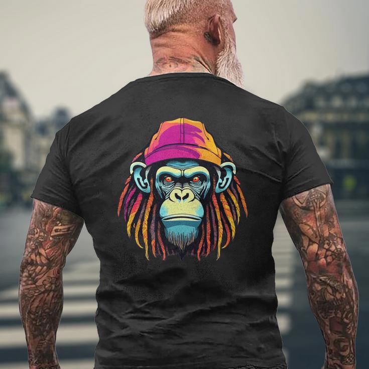 Shake Vision Cool Ape Sv Men's T-shirt Back Print Gifts for Old Men