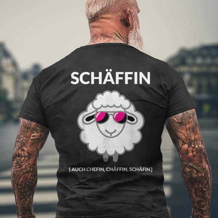 Sheep Sheep Best Chef Chef T-Shirt mit Rückendruck Geschenke für alte Männer