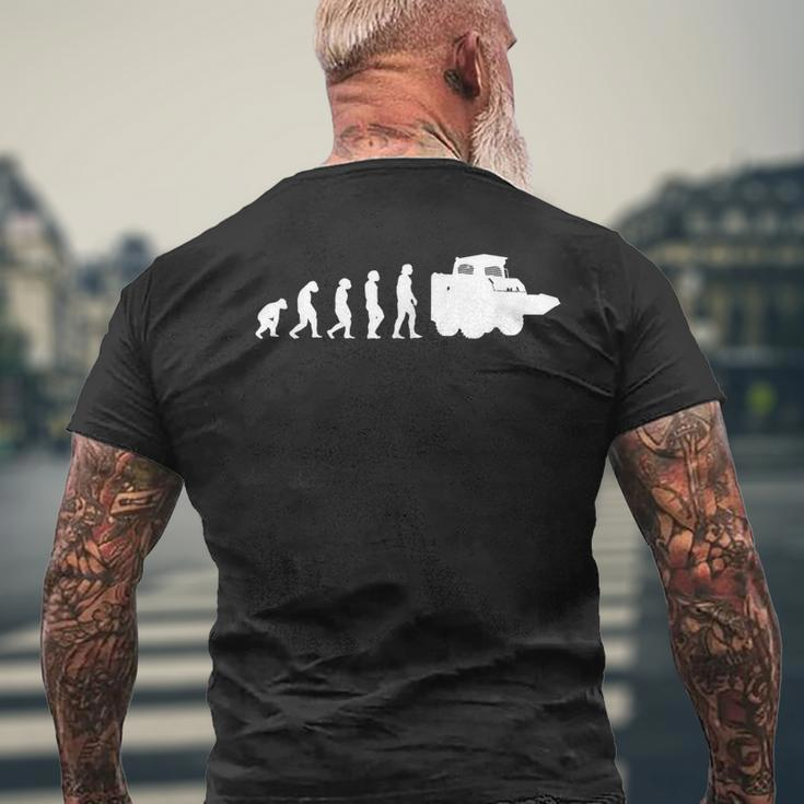 Skid Sr Loader Evolution Skid Sr Operator Men's T-shirt Back Print Gifts for Old Men